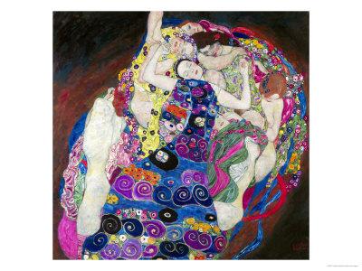 Gustav Klimt Huge A0 84x118.8cm QUALITY Canvas Print Unframed The Virgin